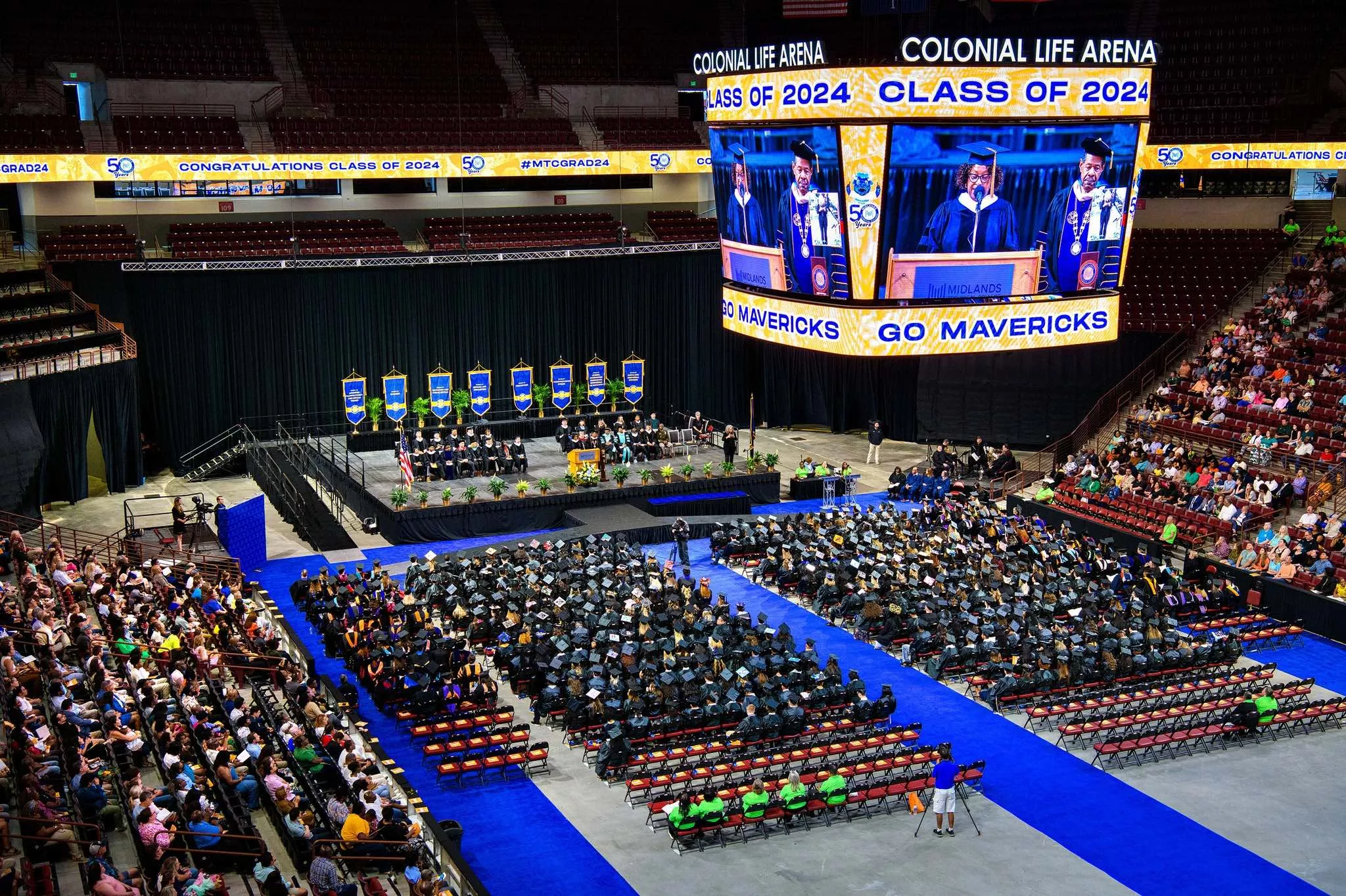 Spring Commencement at Colonial Life Arena