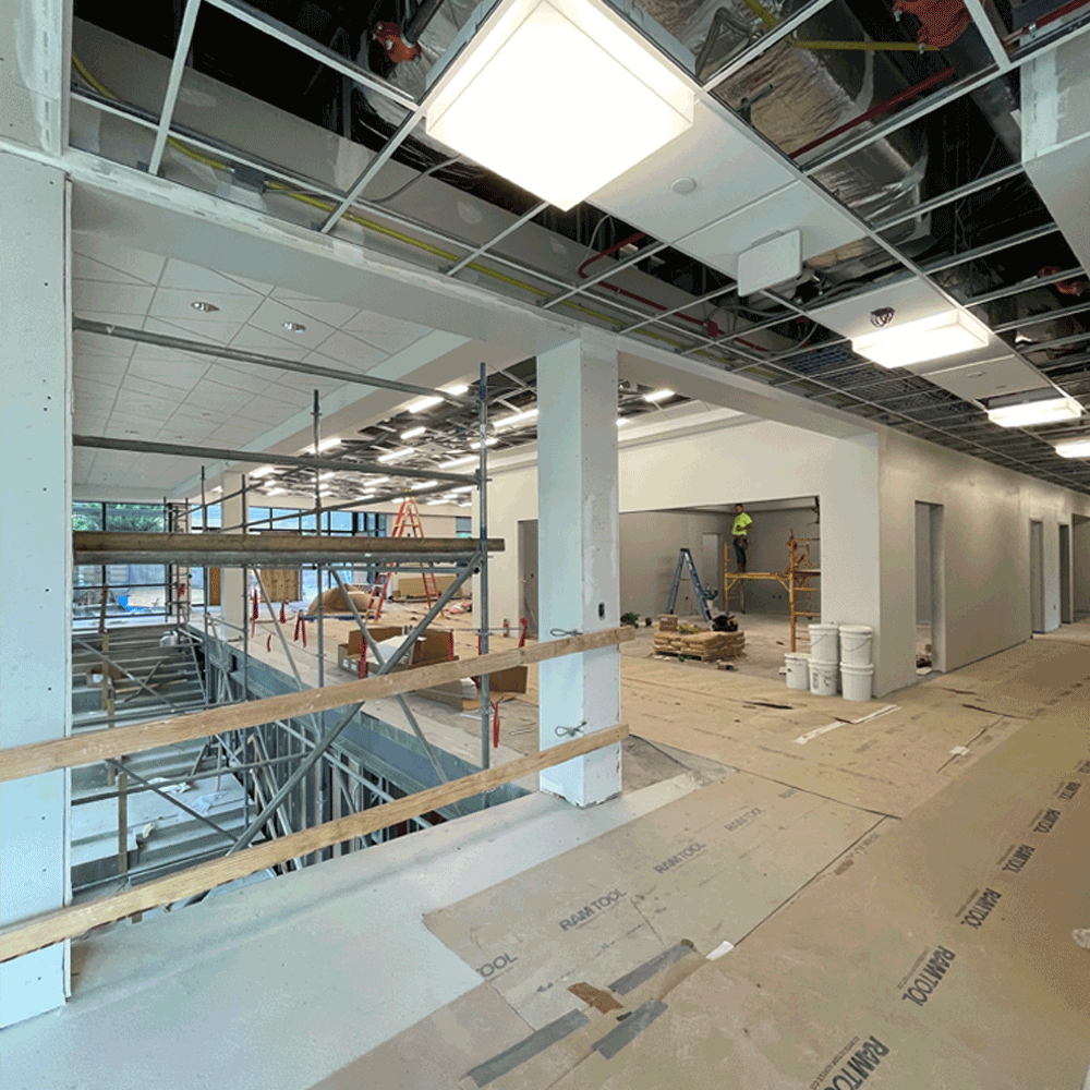 Construction of Center for Business and Information Technologies Building