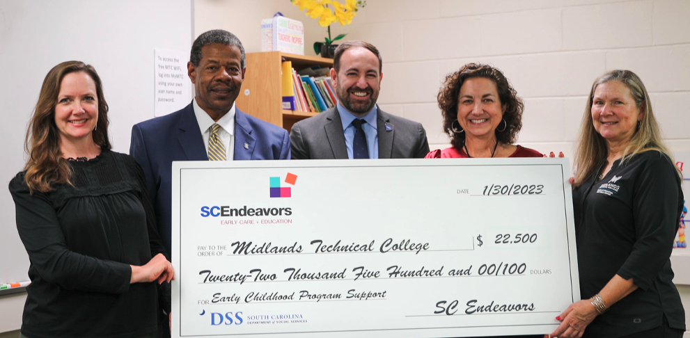 SC Endeavors Check Presentation