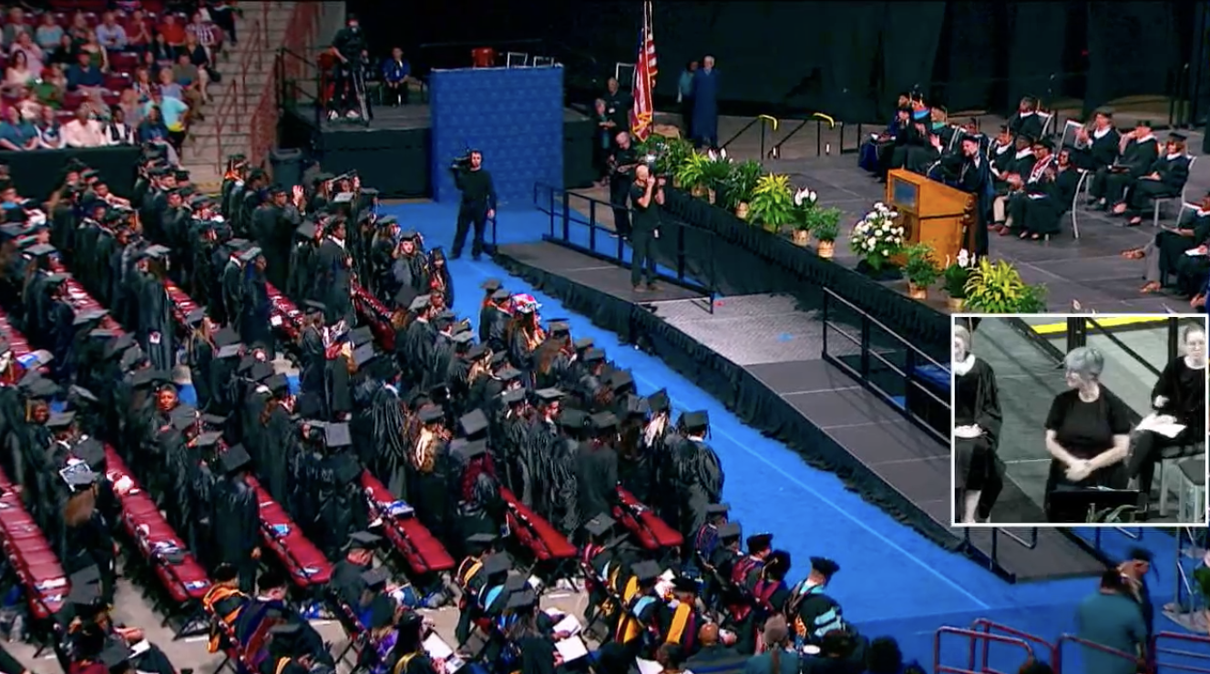 Graduation Live Stream on Facebook