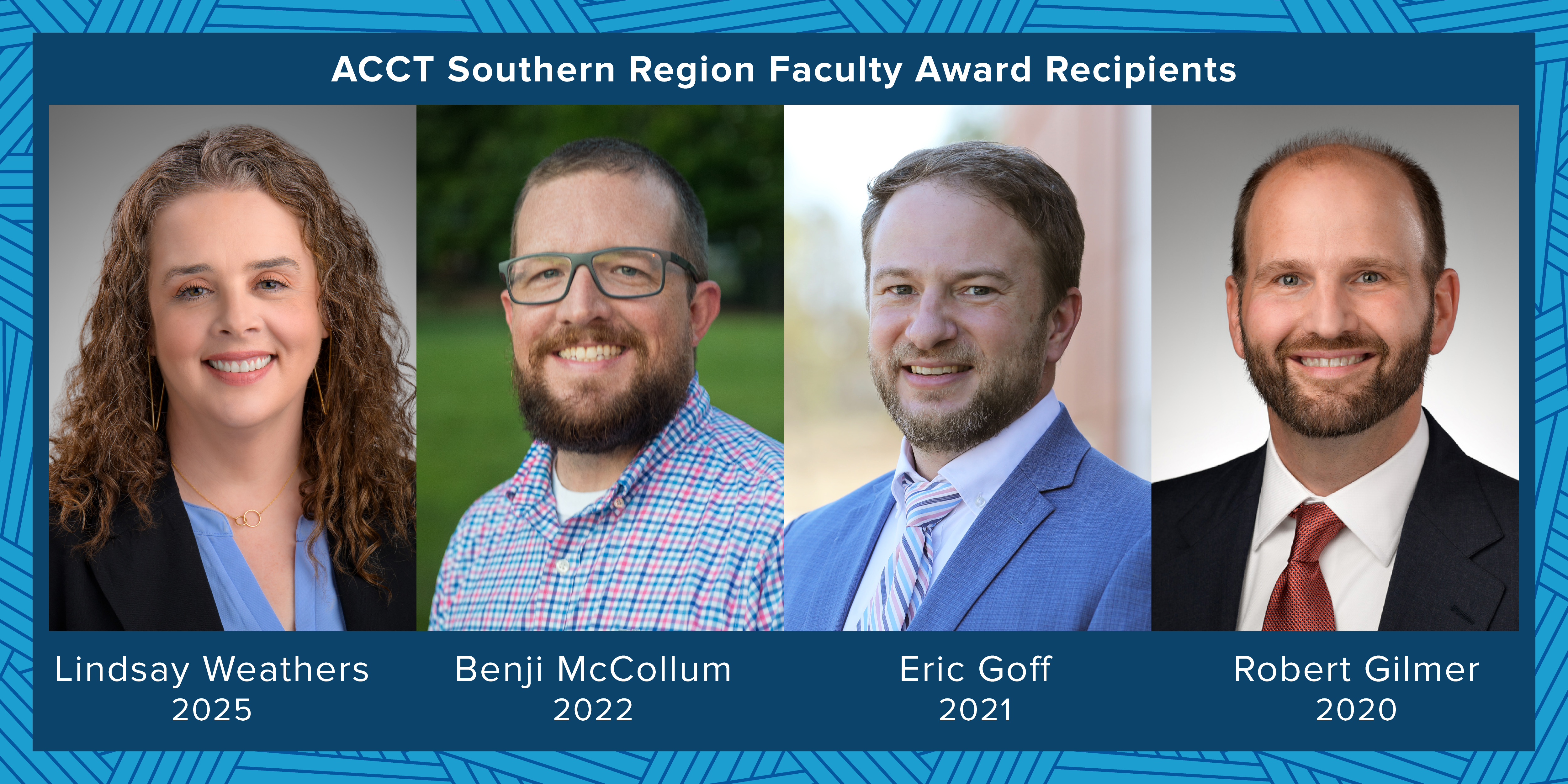ACCT Southern Region Faculty Award Recipients