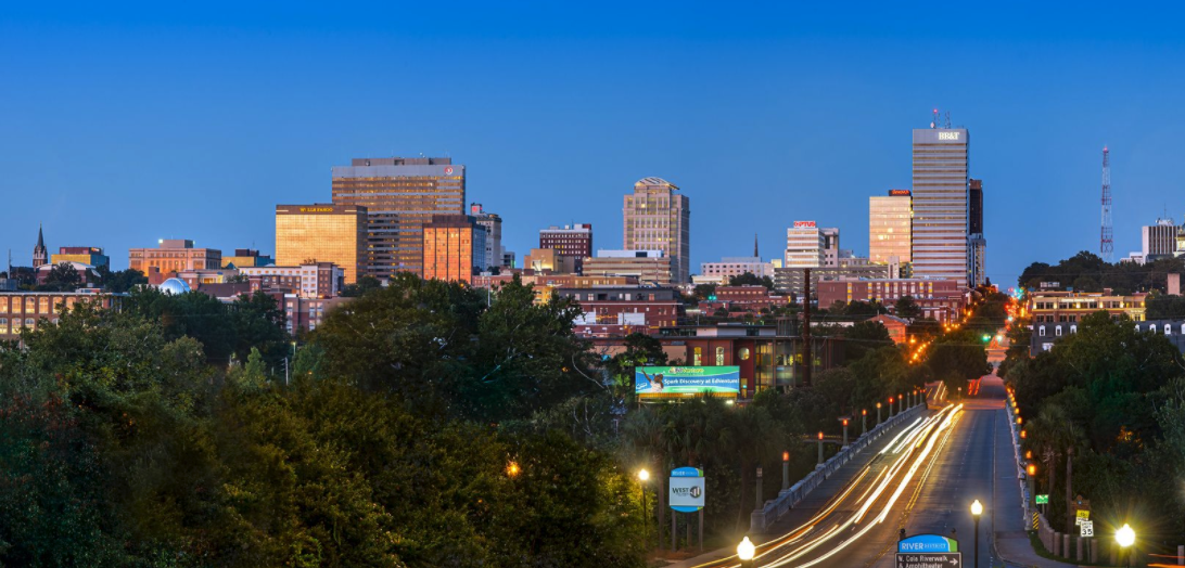 Skyline Photo of Columbia, SC.