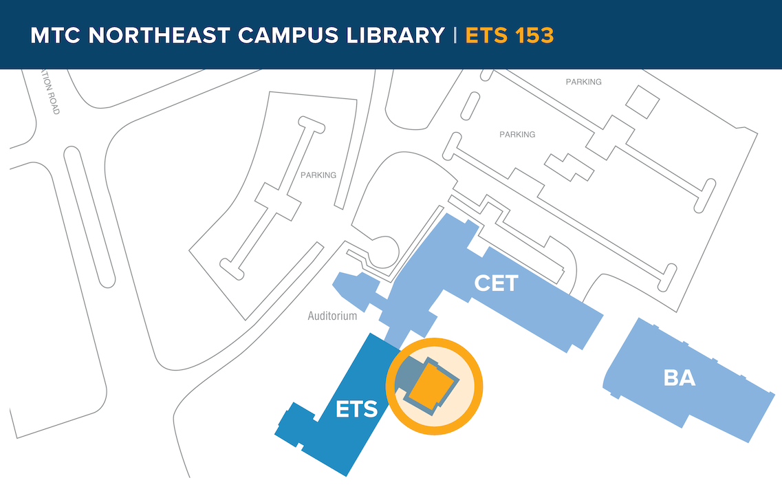 Northeast campus map