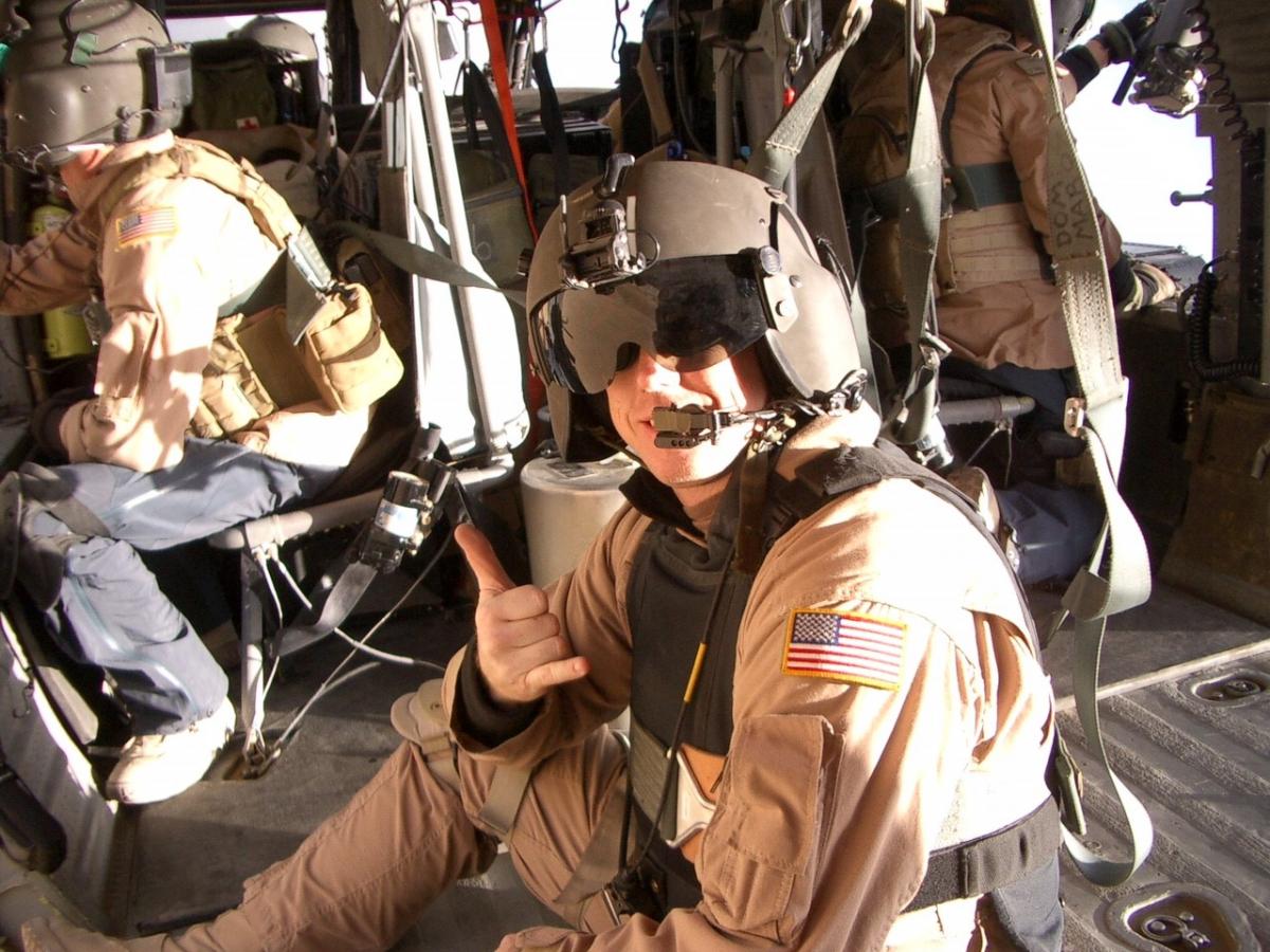 Former military and MTC student, David Peacock