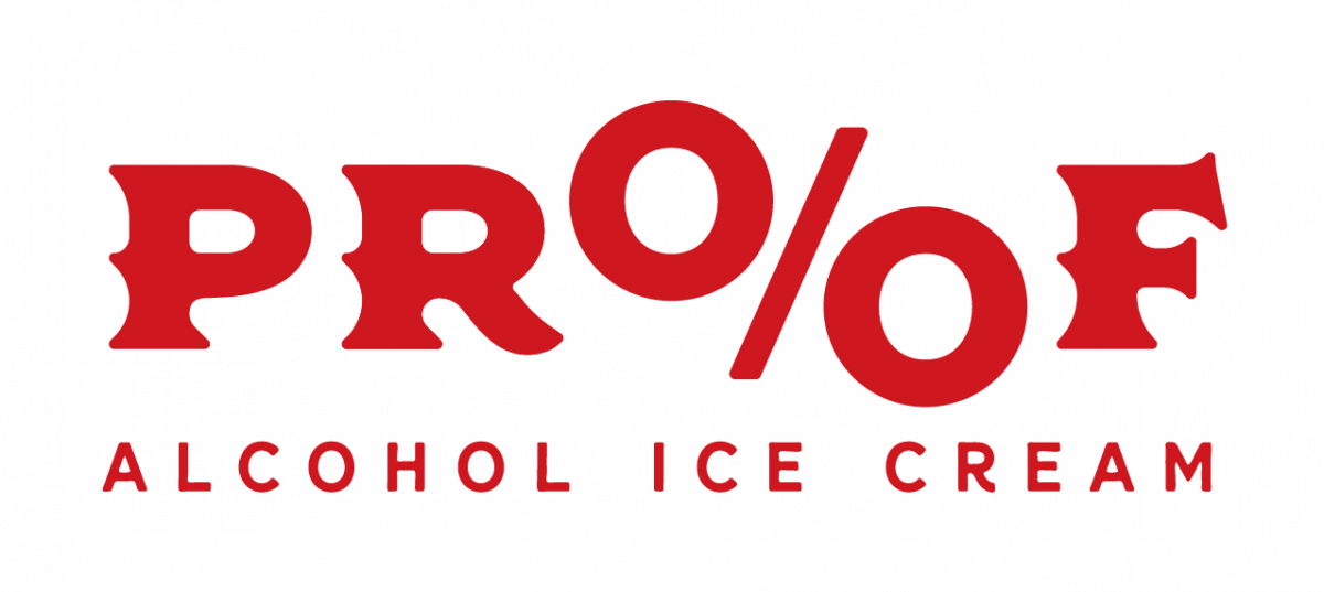 Proof Alcohol Ice Cream Logo