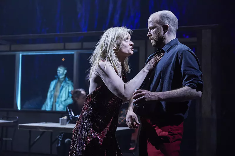 Photo of Anne-Marie Duff and Rory Kinnear in "Macbeth"