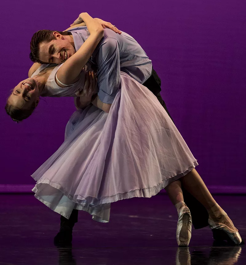 Image of Columbia CIty Ballet dancers 