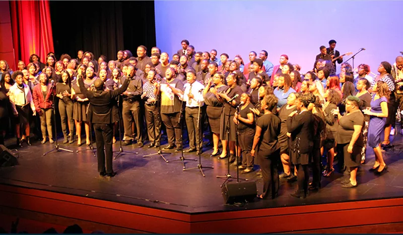 SC Historically Black College University Choir