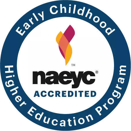 NAEYC Accredited as an Early Childhood Higher Education Program