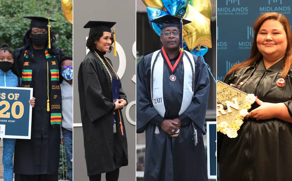 Four of MTCs graduates from December 2020