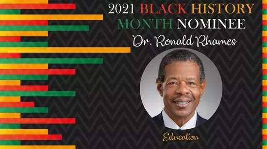 Rhames is recognized as a 2021 Black History Month Honoree
