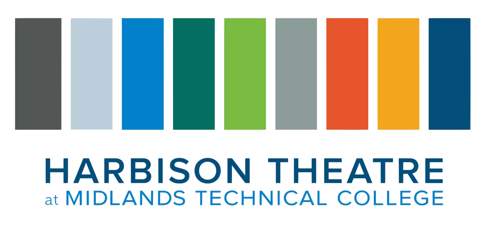 Harbison Theatre logo and text that says Harbison Theatre at Midlands Technical College